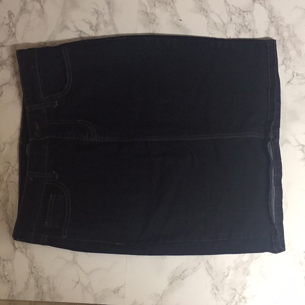 High waisted Denim Skirt